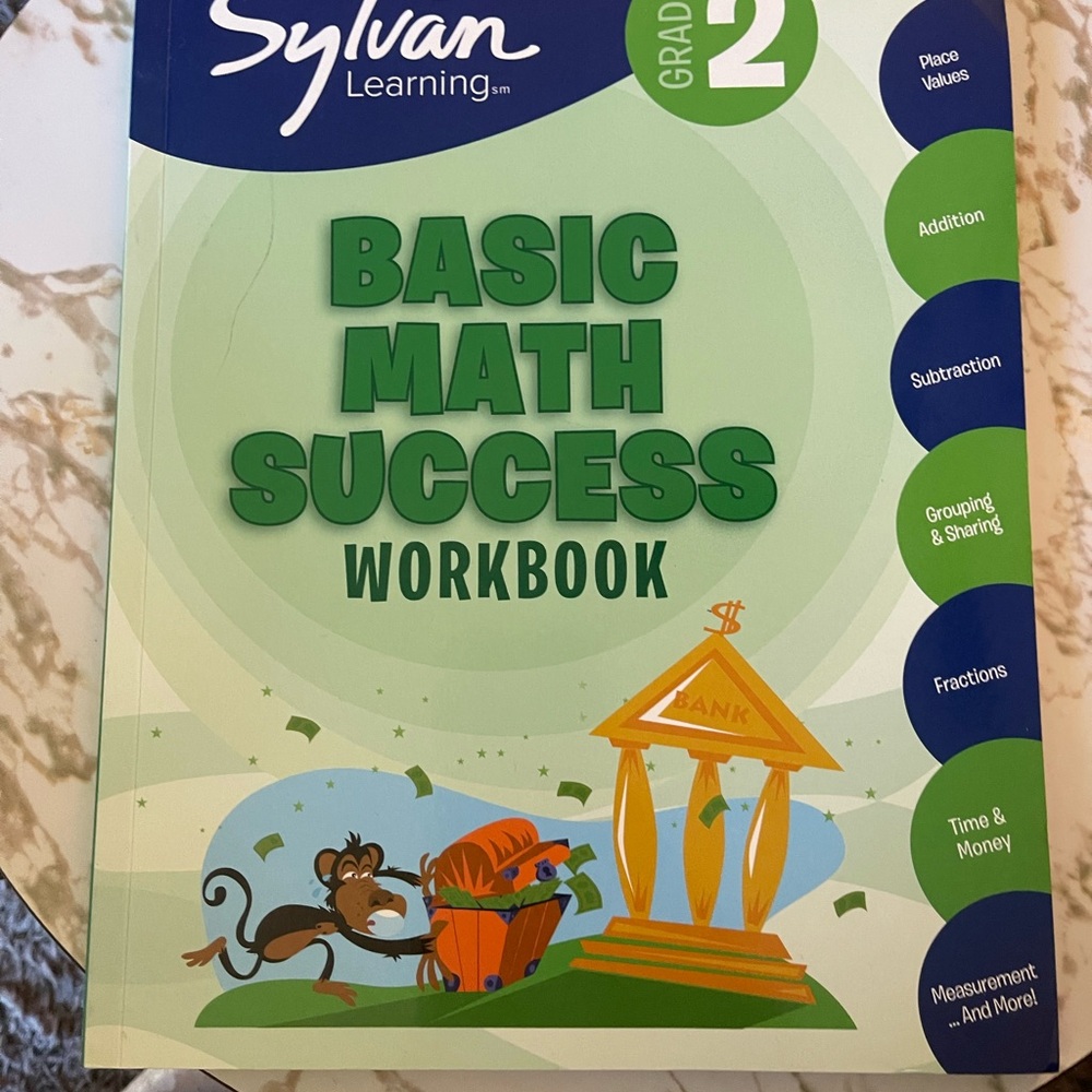 New Sylvan Learning Basic Math Success Workbook